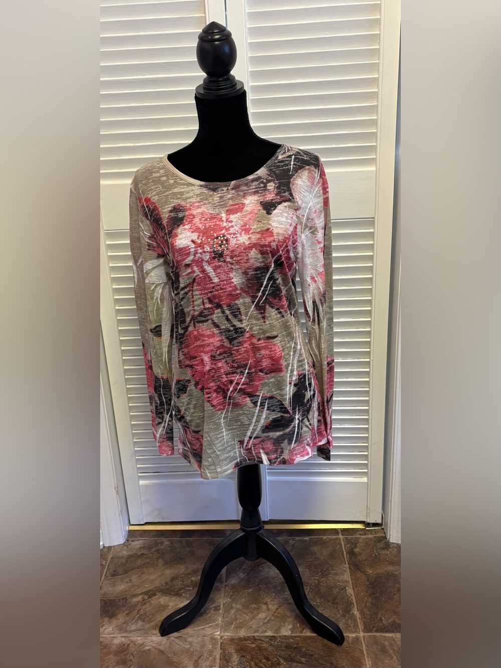 ✨✨Cleo Floral Long Sleeve Top XL